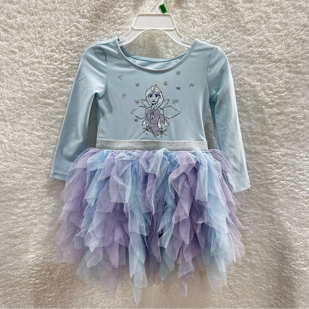 Disney Blue and Purple Elsa Dress